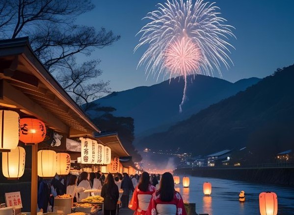 【ガチ穴場】能代の花火2025の日程は？屋台や混雑情報も！