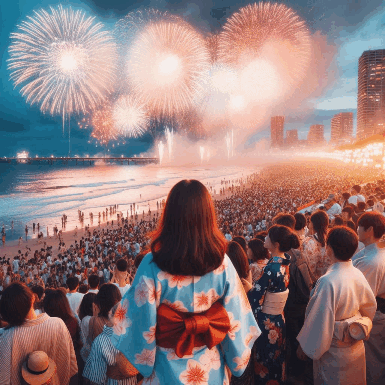 幕張ビーチフェスタ2025の駐車場は？花火の見どころや穴場なども！